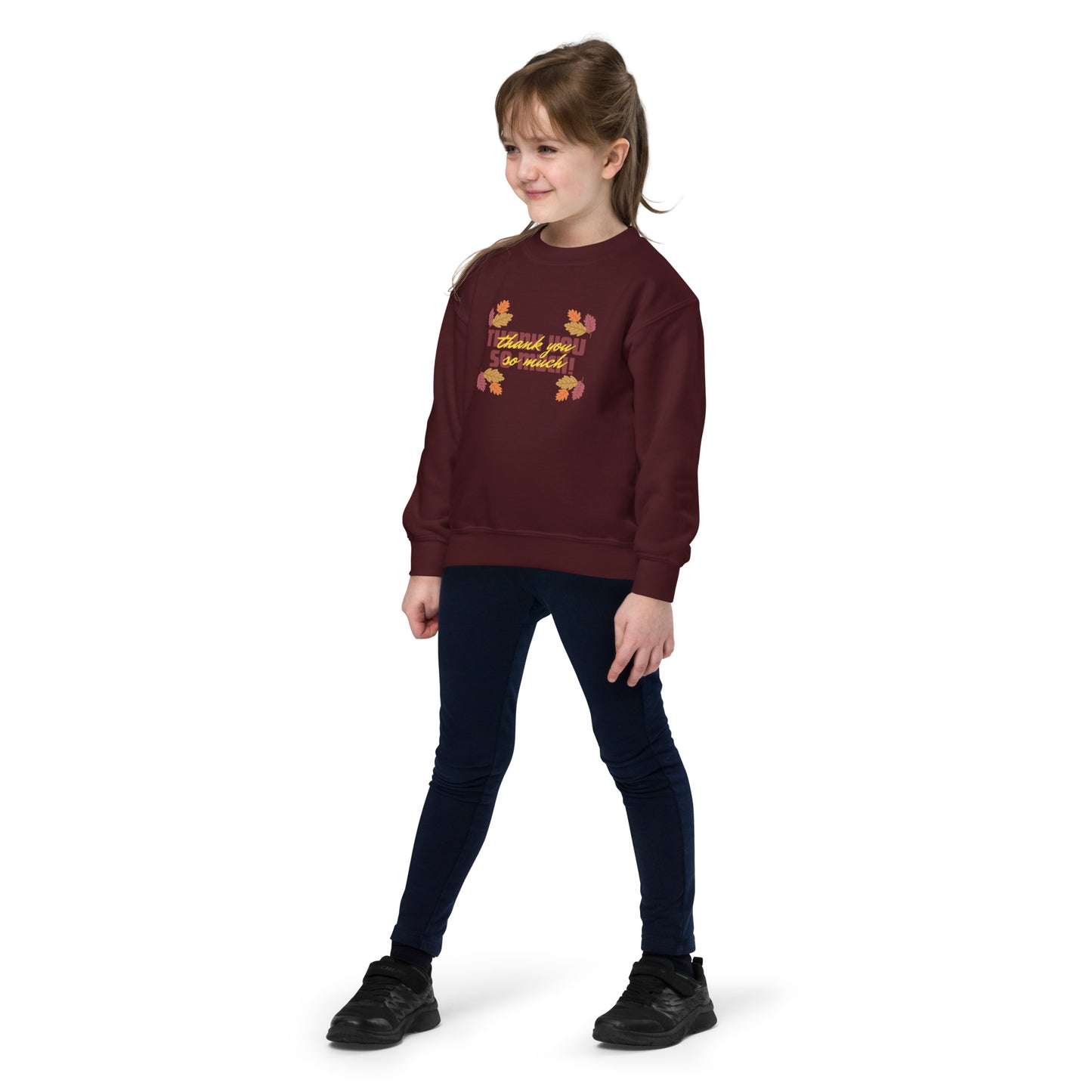 Thank You So Much Youth Crewneck Sweatshirt