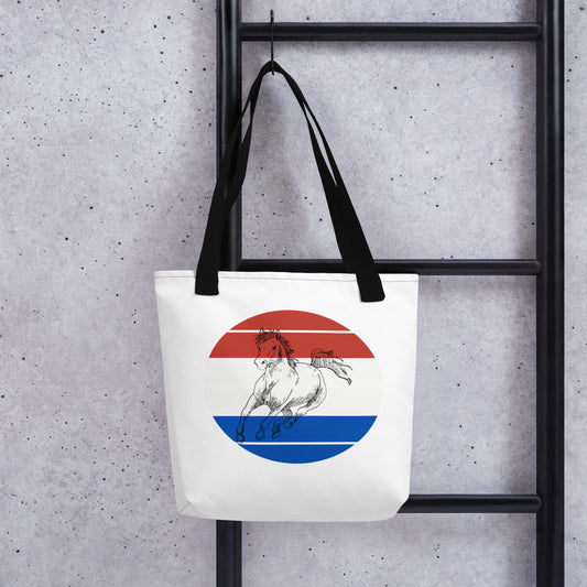 Horse Standard Dot Tote Bag