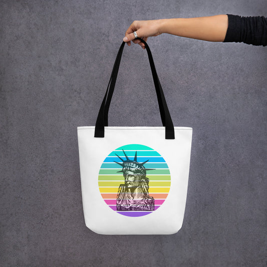 Liberty Multi Dot Tote Bag