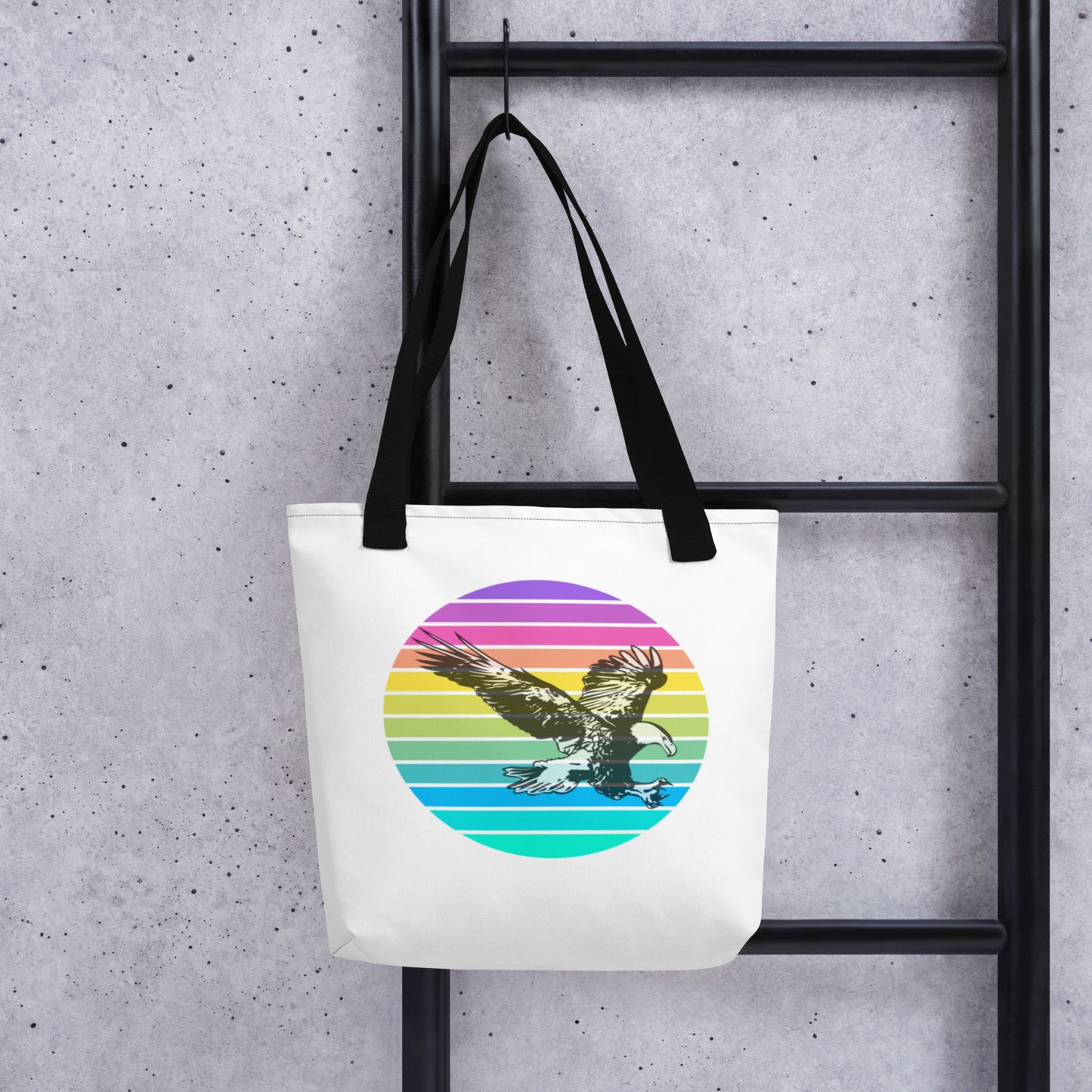 Eagle Multi Dot Tote Bag