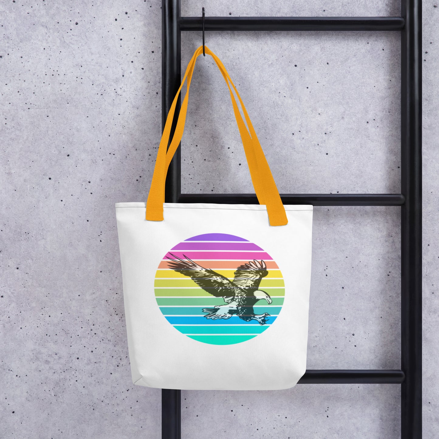 Eagle Multi Dot Tote Bag