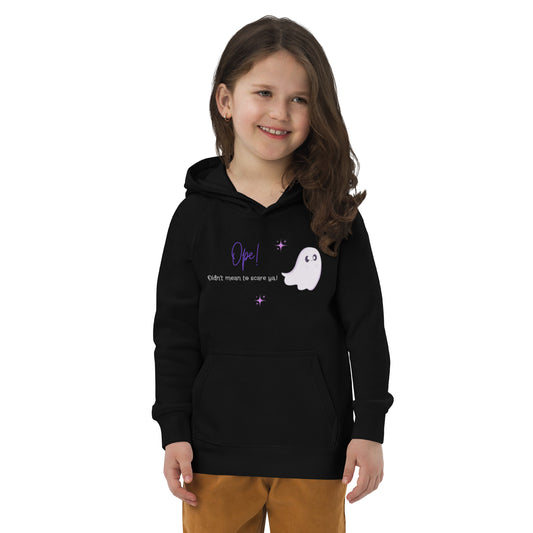 Ghost Ope! Kids Eco Hoodie