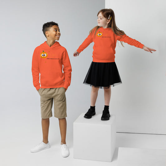 Pumpkin Ope! Kids Eco Hoodie