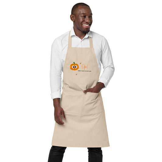Pumpkin Ope! Organic Cotton Apron
