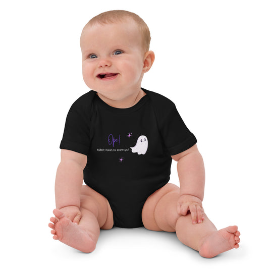 Ghost Ope! Organic Cotton Baby Bodysuit