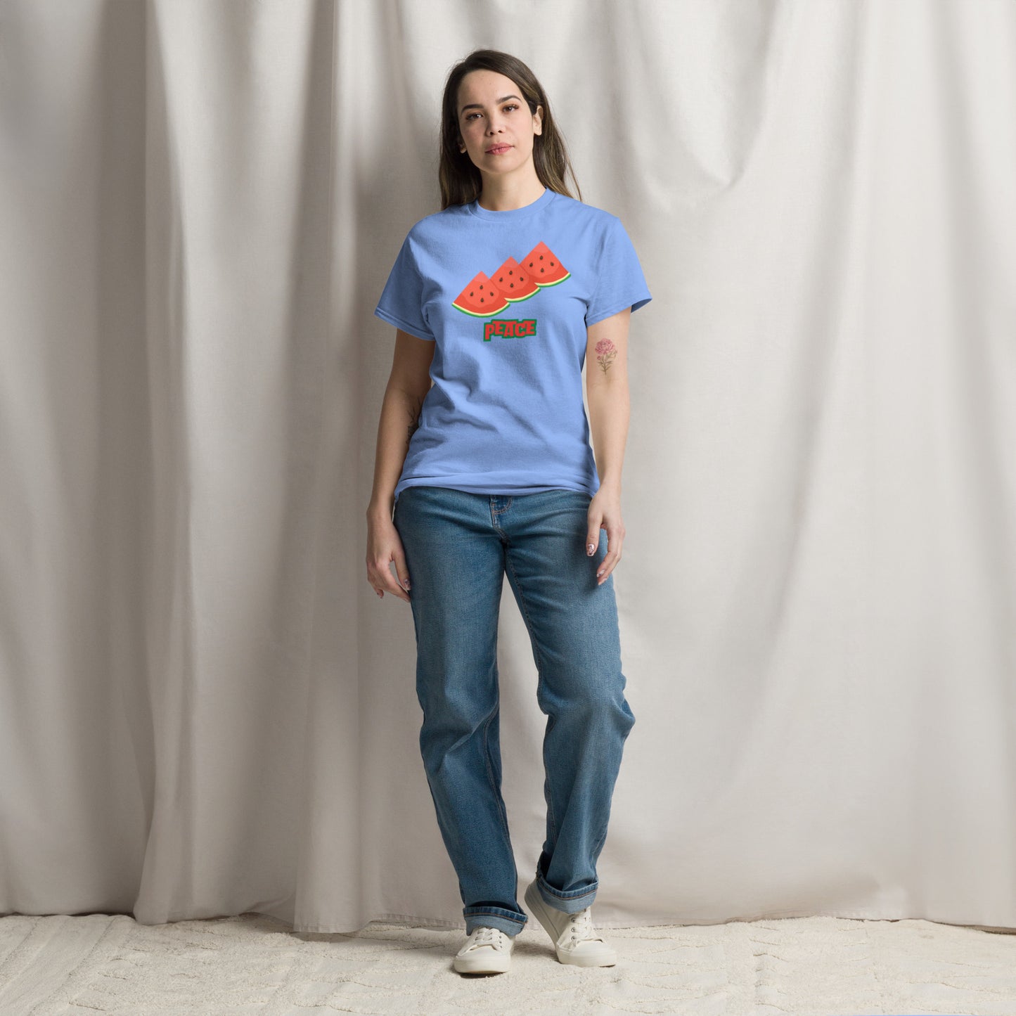 Watermelon Peace Unisex Classic Tee