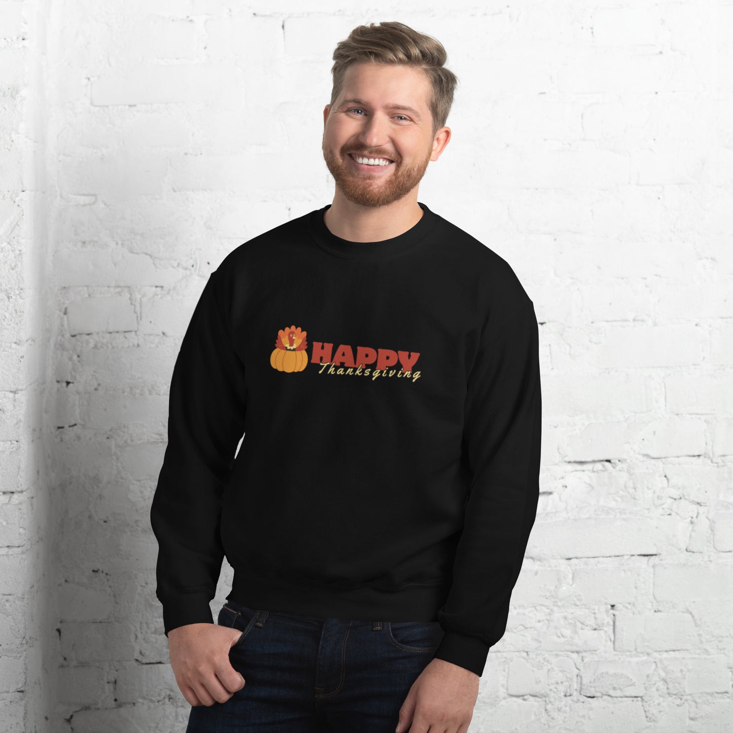 Happy Thanksgiving Unisex Sweatshirt