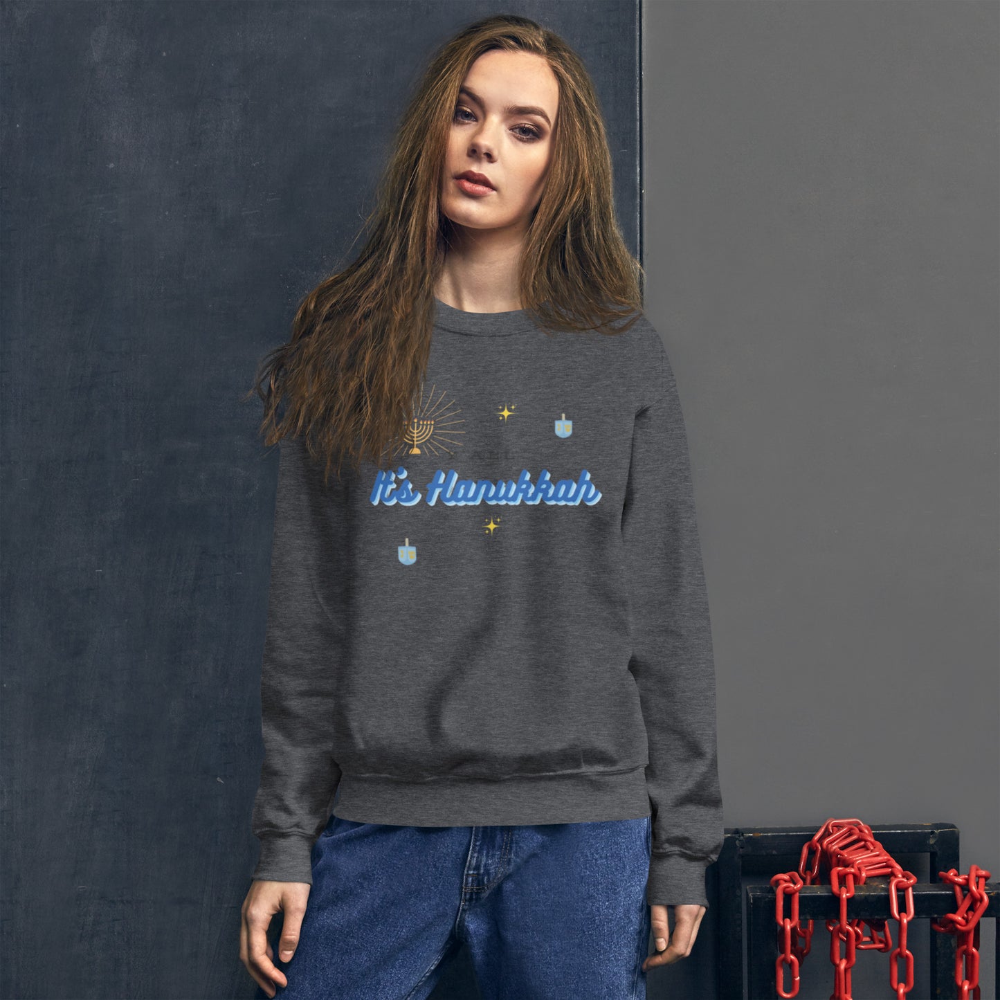 Y'all It's Hanukkah Unisex Sweatshirt