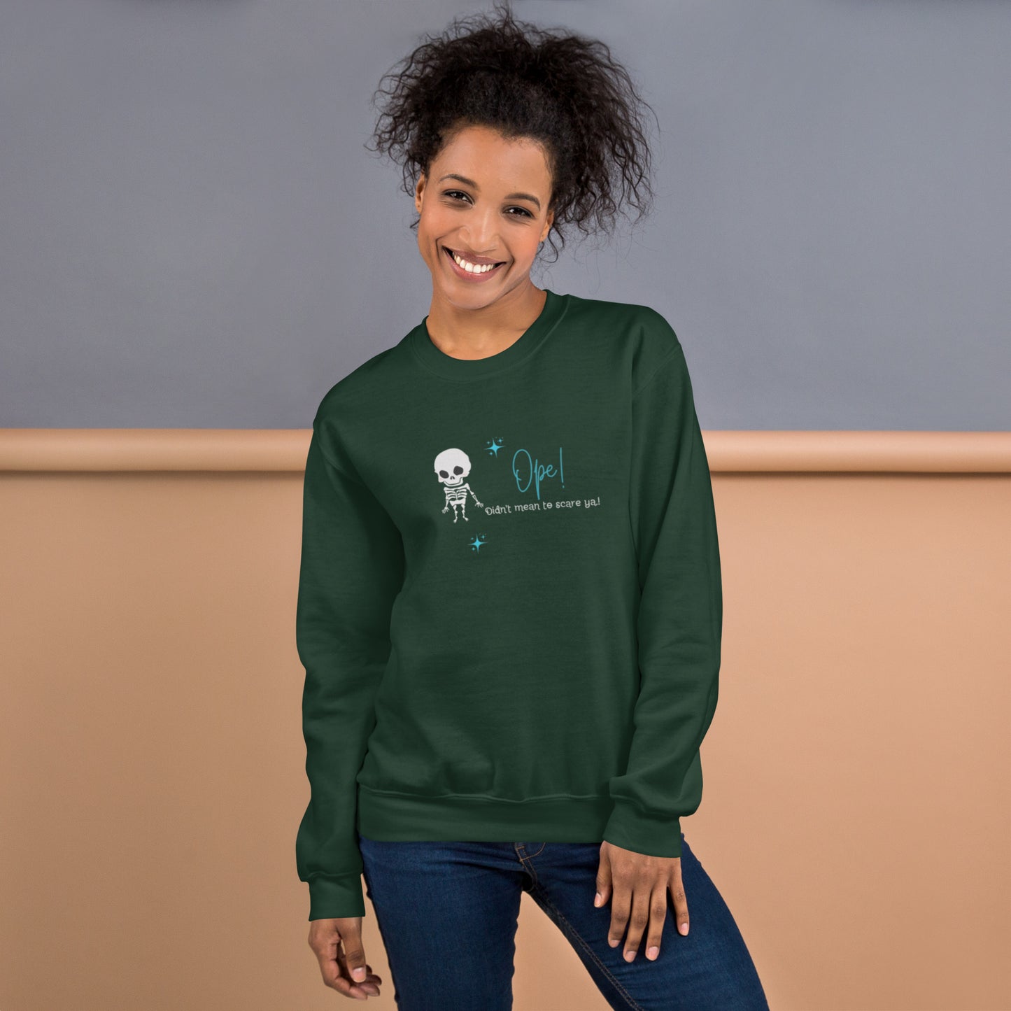Skeleton Ope! Unisex Sweatshirt
