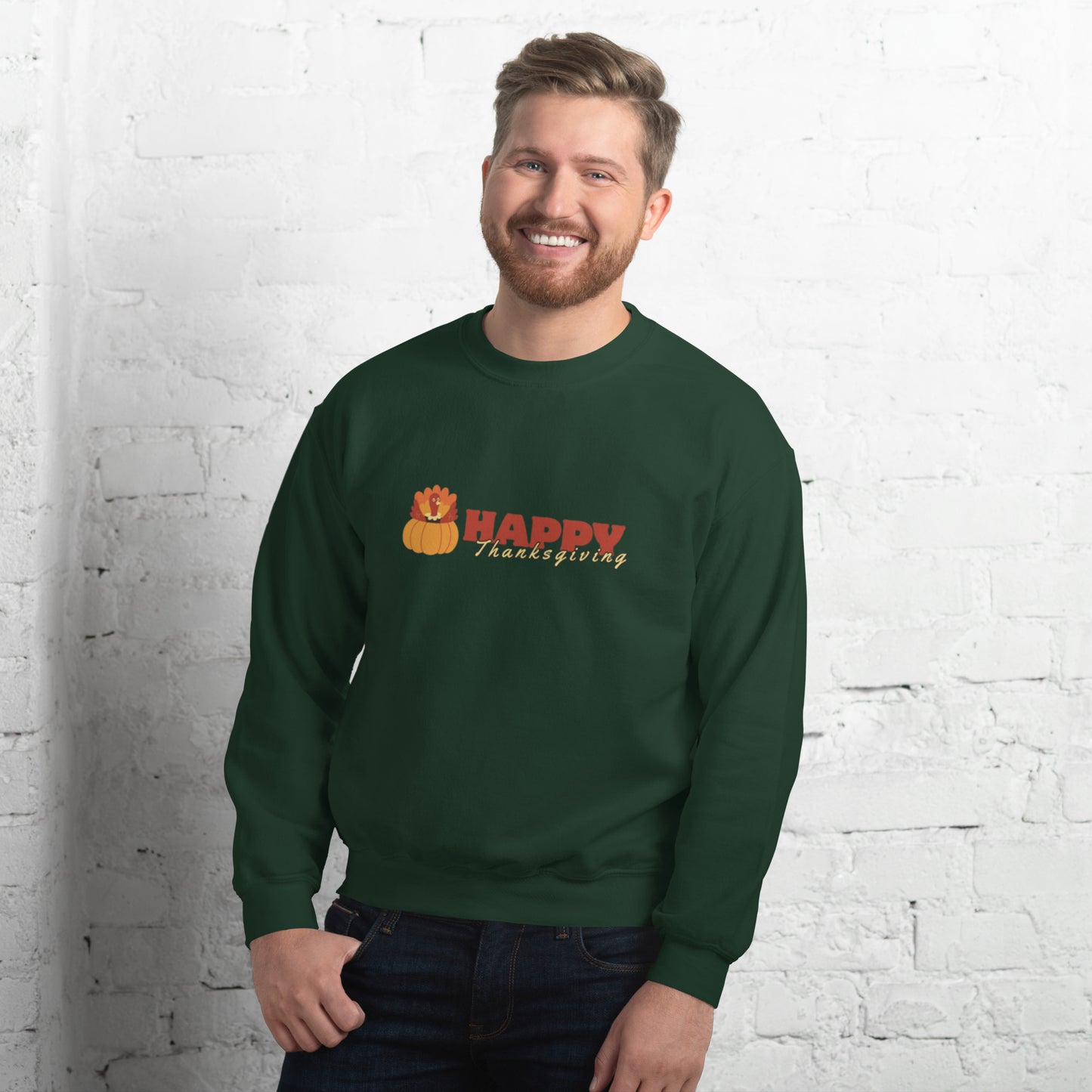 Happy Thanksgiving Unisex Sweatshirt