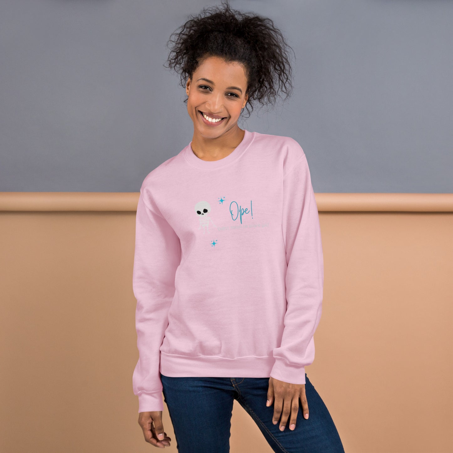 Skeleton Ope! Unisex Sweatshirt