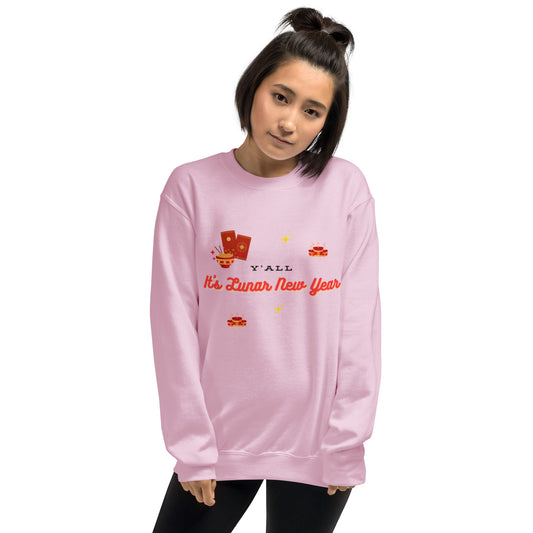 Y'all It's Lunar New Year Unisex Sweatshirt