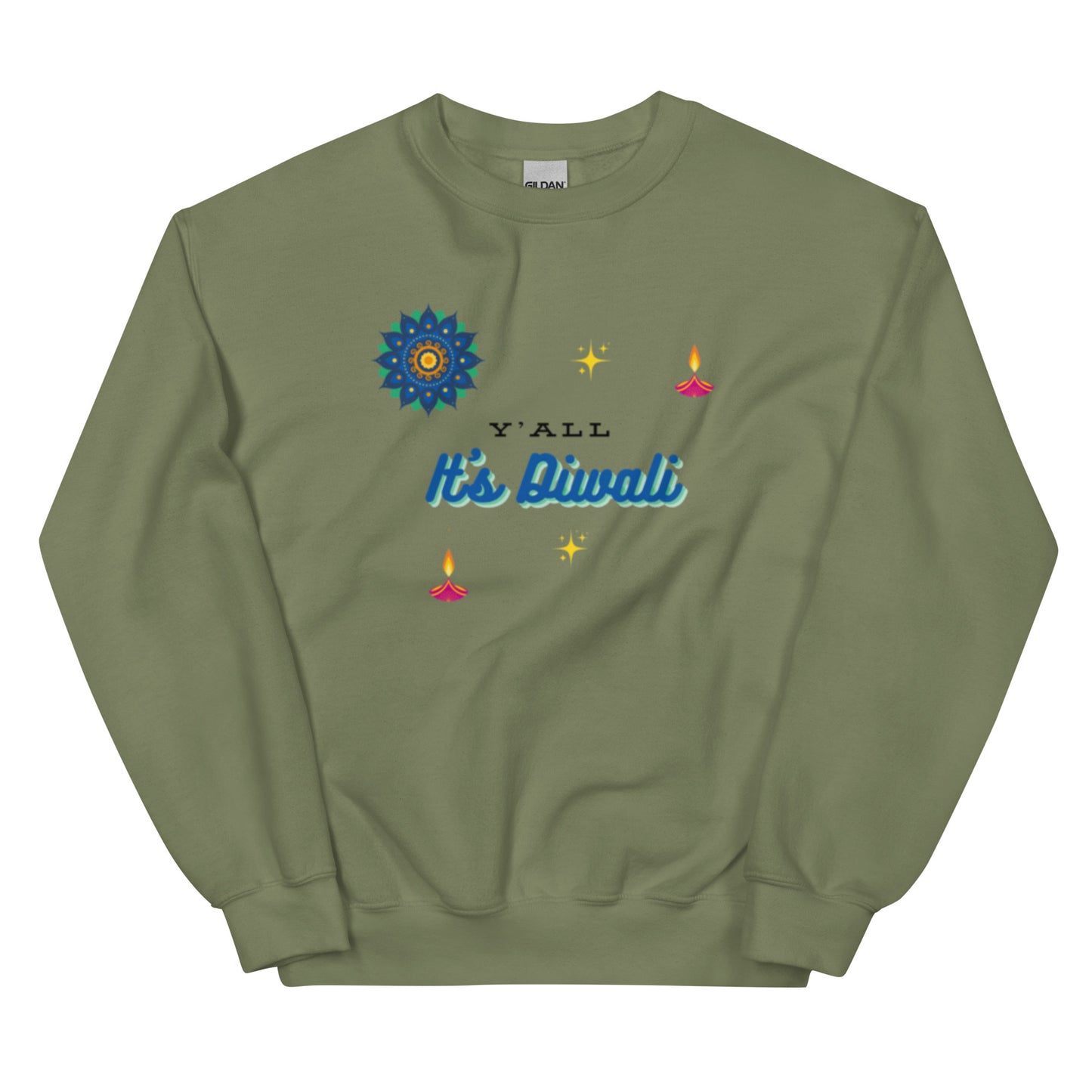 Y'all It's Diwali Unisex Sweatshirt