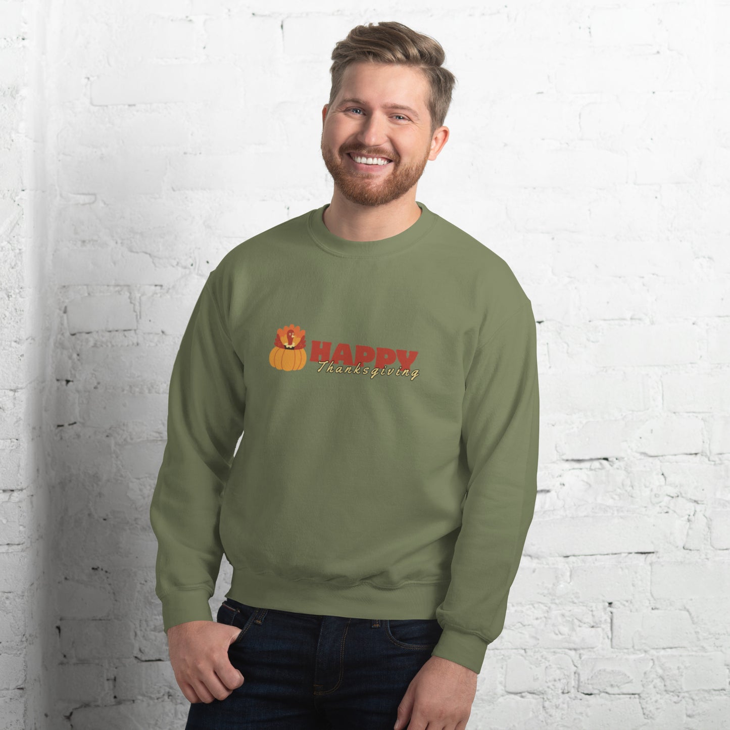Happy Thanksgiving Unisex Sweatshirt