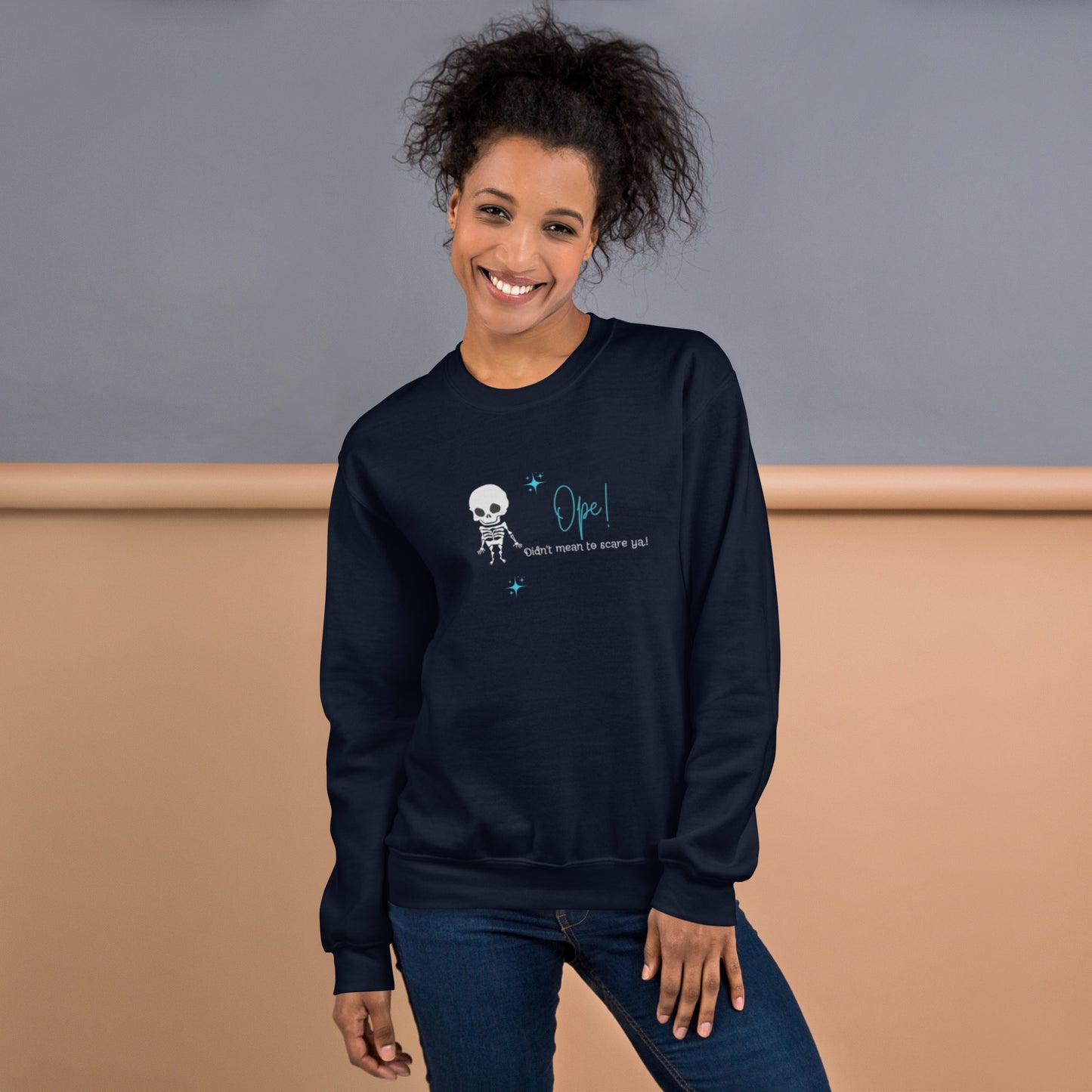 Skeleton Ope! Unisex Sweatshirt