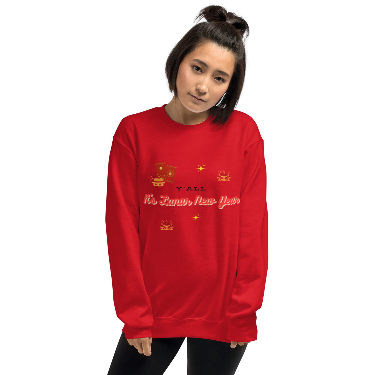 Y'all It's Lunar New Year Unisex Sweatshirt