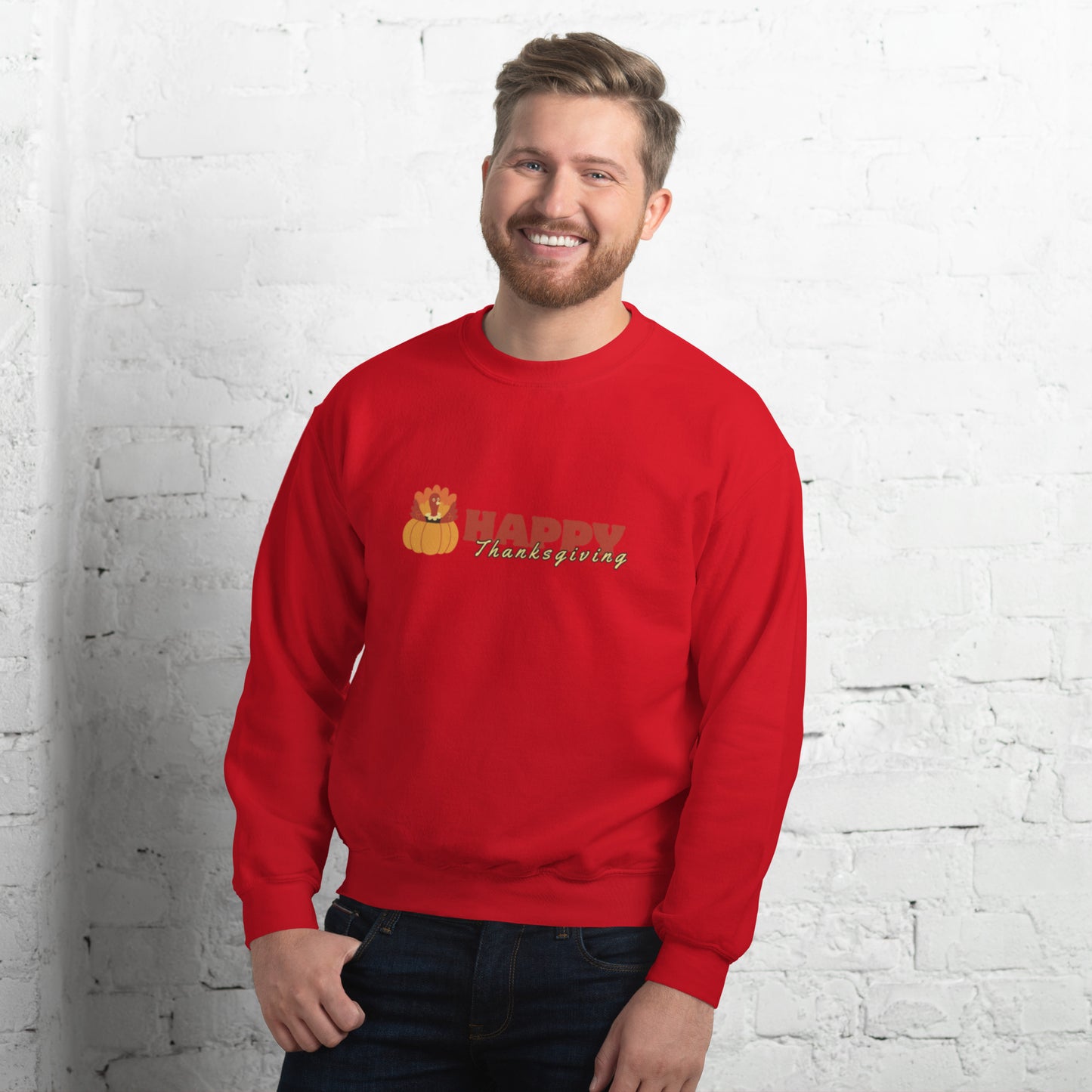 Happy Thanksgiving Unisex Sweatshirt