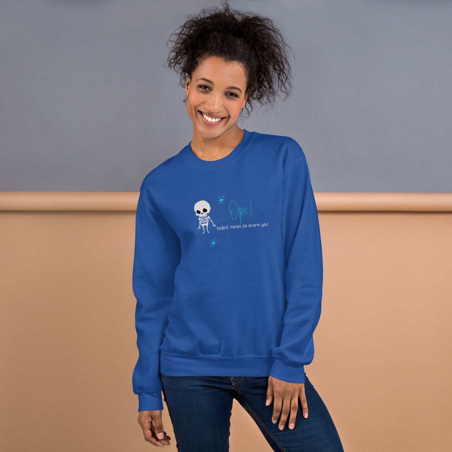 Skeleton Ope! Unisex Sweatshirt
