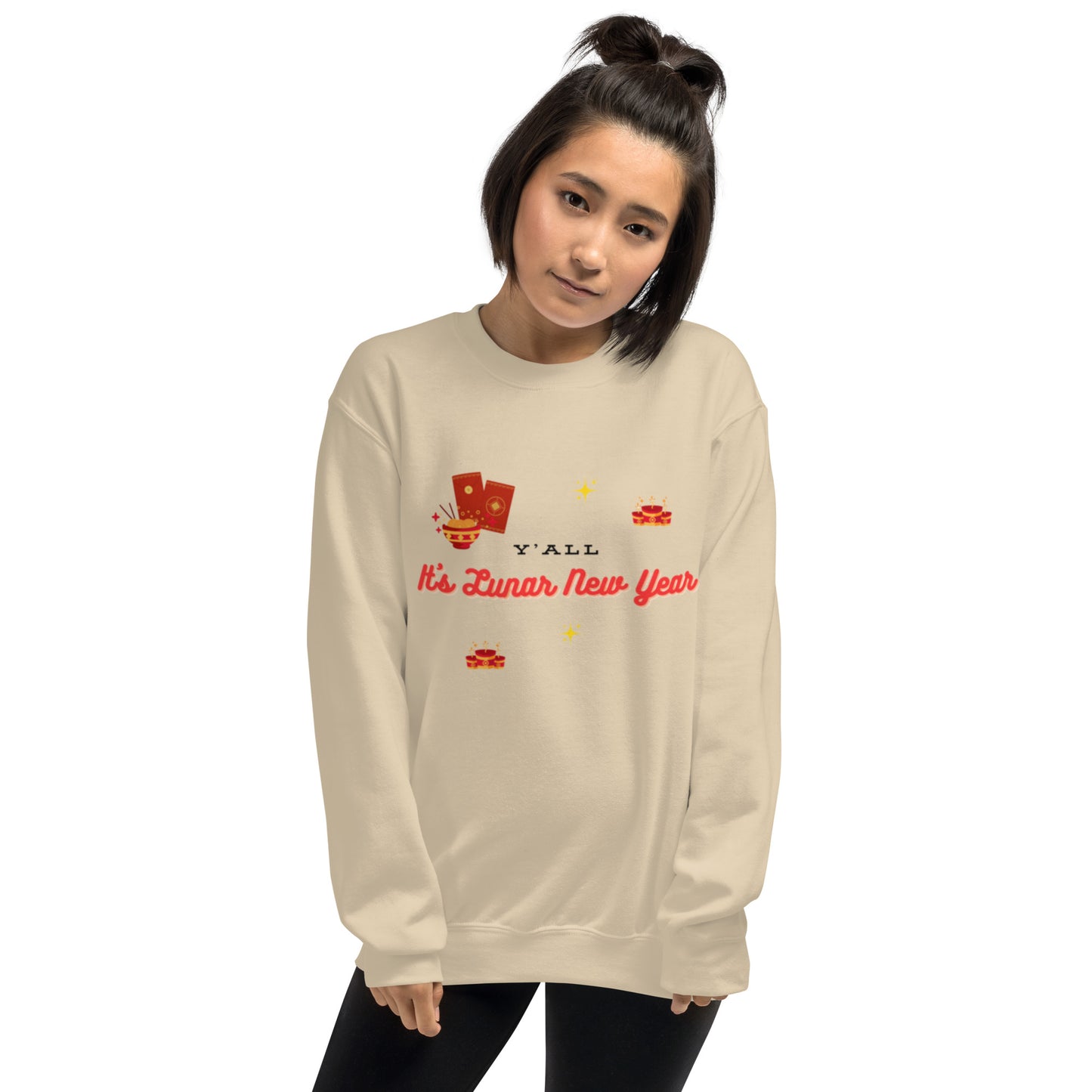 Y'all It's Lunar New Year Unisex Sweatshirt