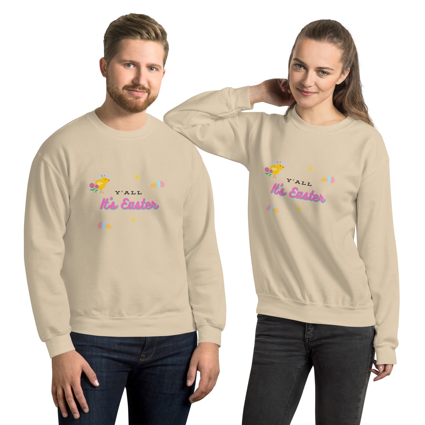 Y'all It's Easter Unisex Sweatshirt