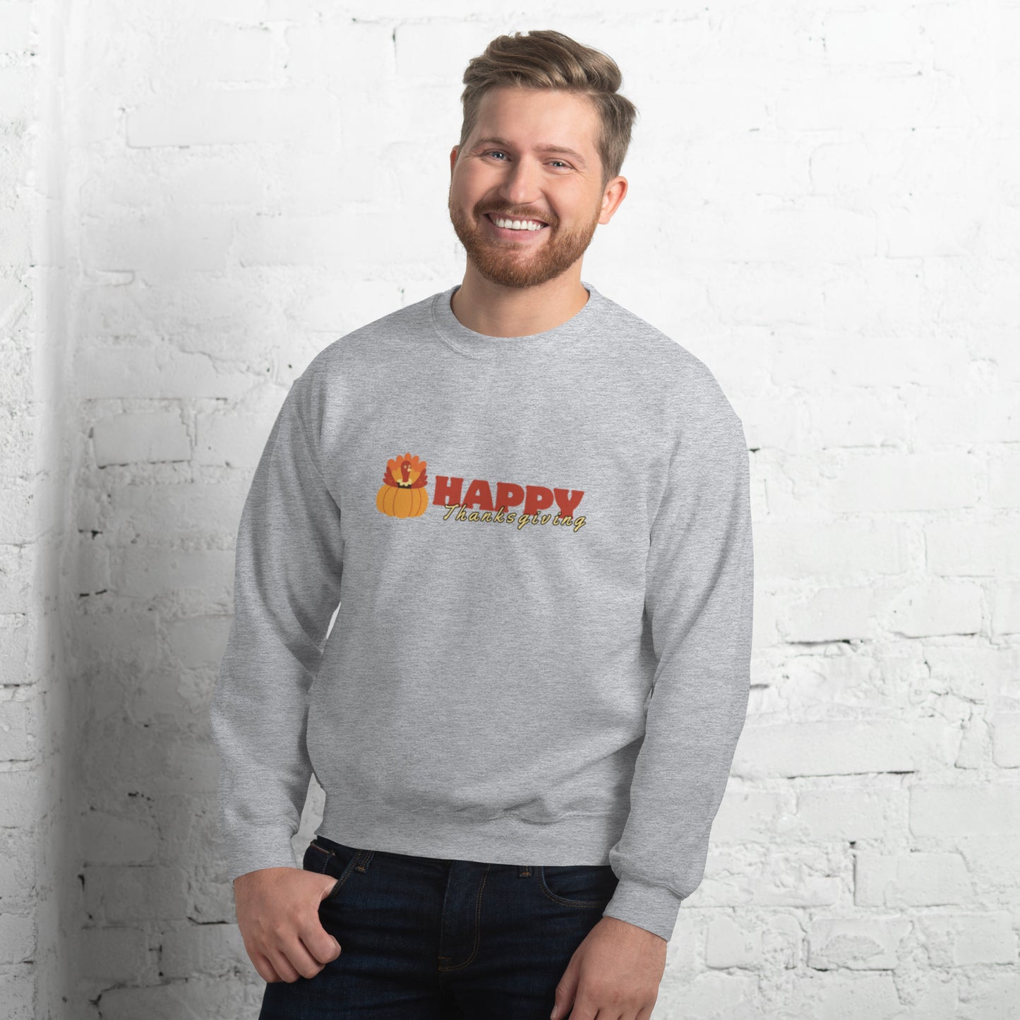 Happy Thanksgiving Unisex Sweatshirt