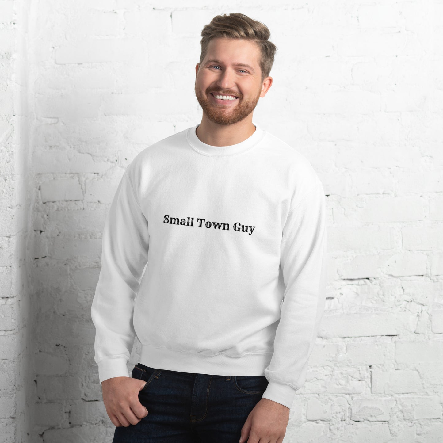 Small Town Guy Unisex Sweatshirt