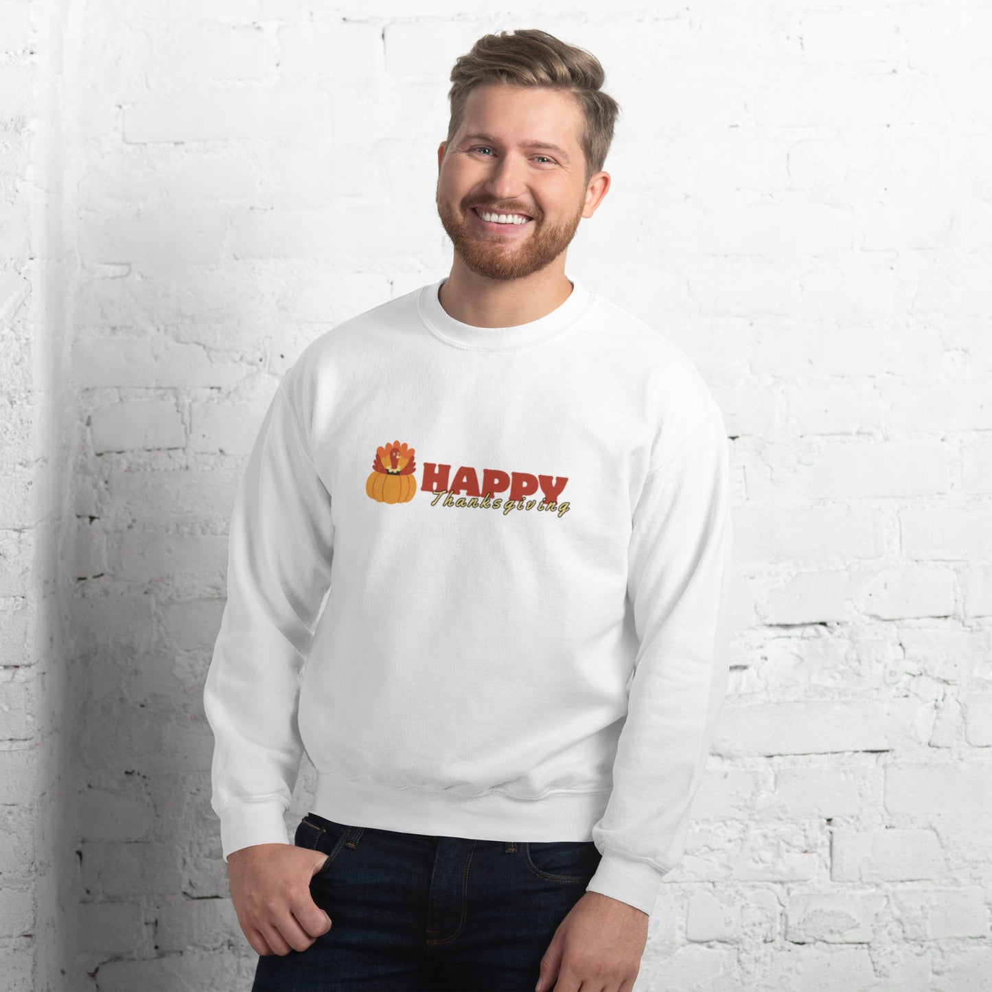 Happy Thanksgiving Unisex Sweatshirt