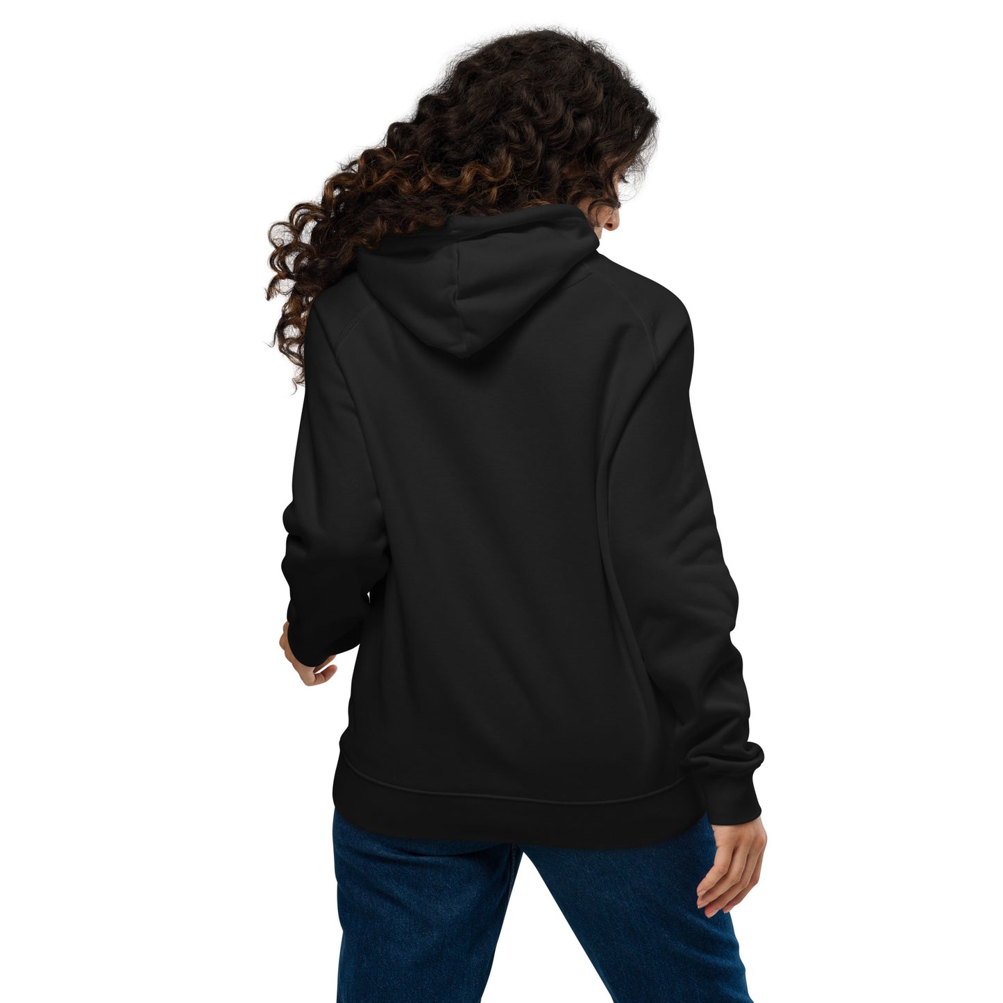 Zero Clucks Given Unisex Eco Raglan Hoodie