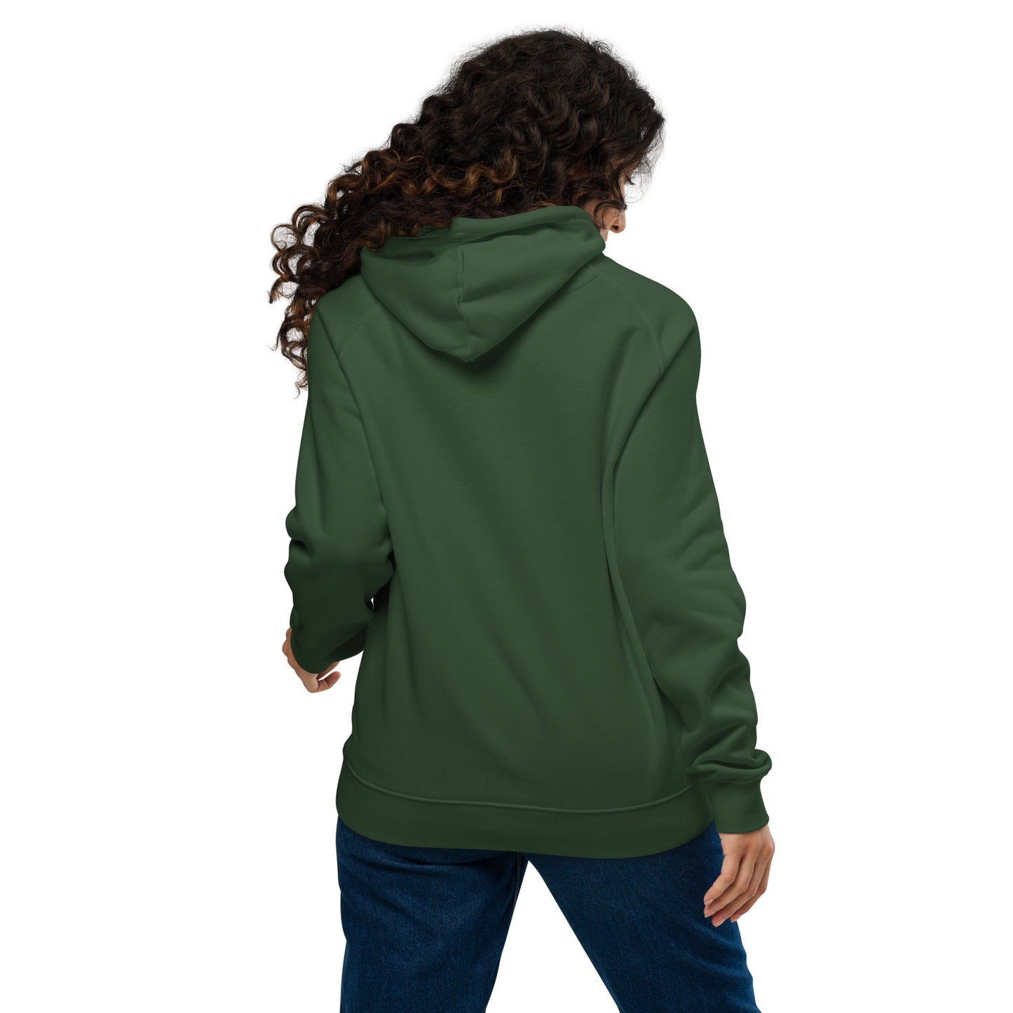 Zero Clucks Given Unisex Eco Raglan Hoodie