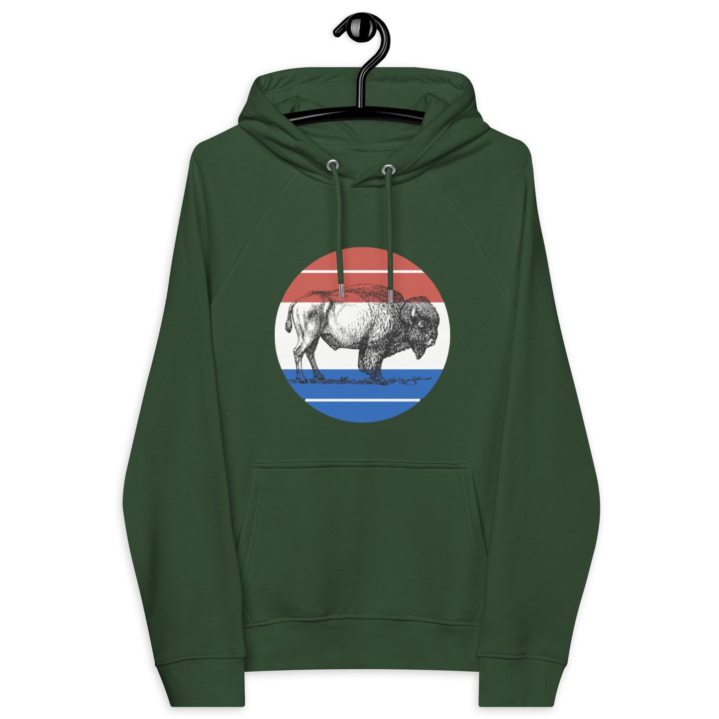 Standard Dot Unisex Eco Raglan Hoodie