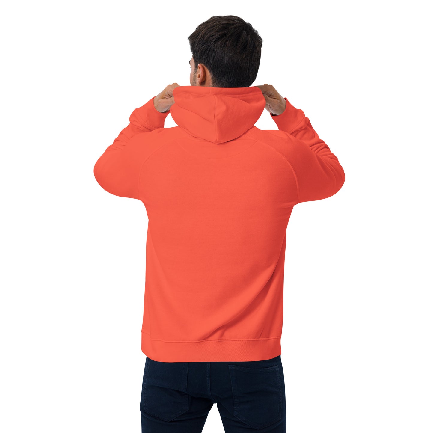 Standard Dot George Unisex Eco Raglan Hoodie