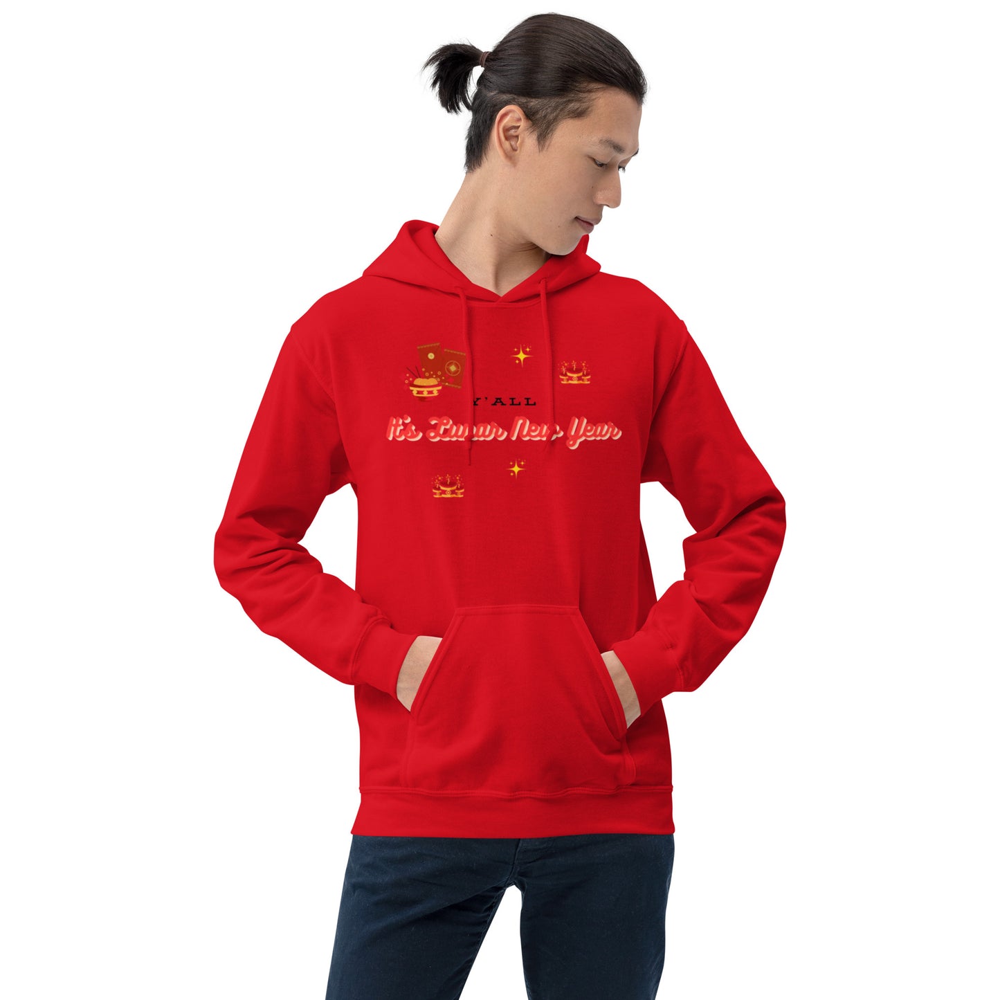 Y'all It's Lunar New Year Unisex Hoodie