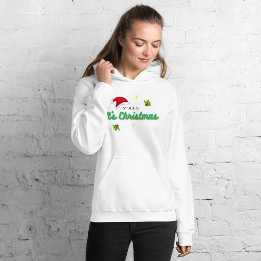 Y'all It's Christmas Unisex Hoodie