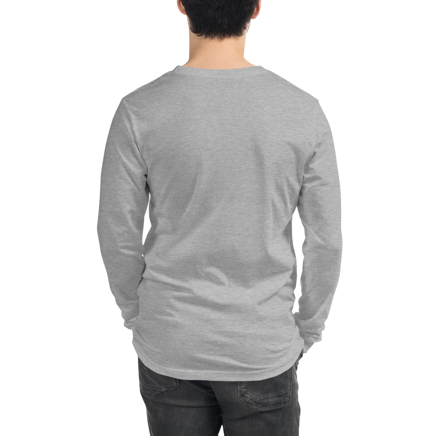 Love Eternal Rosy Skull Unisex Long Sleeve Tee
