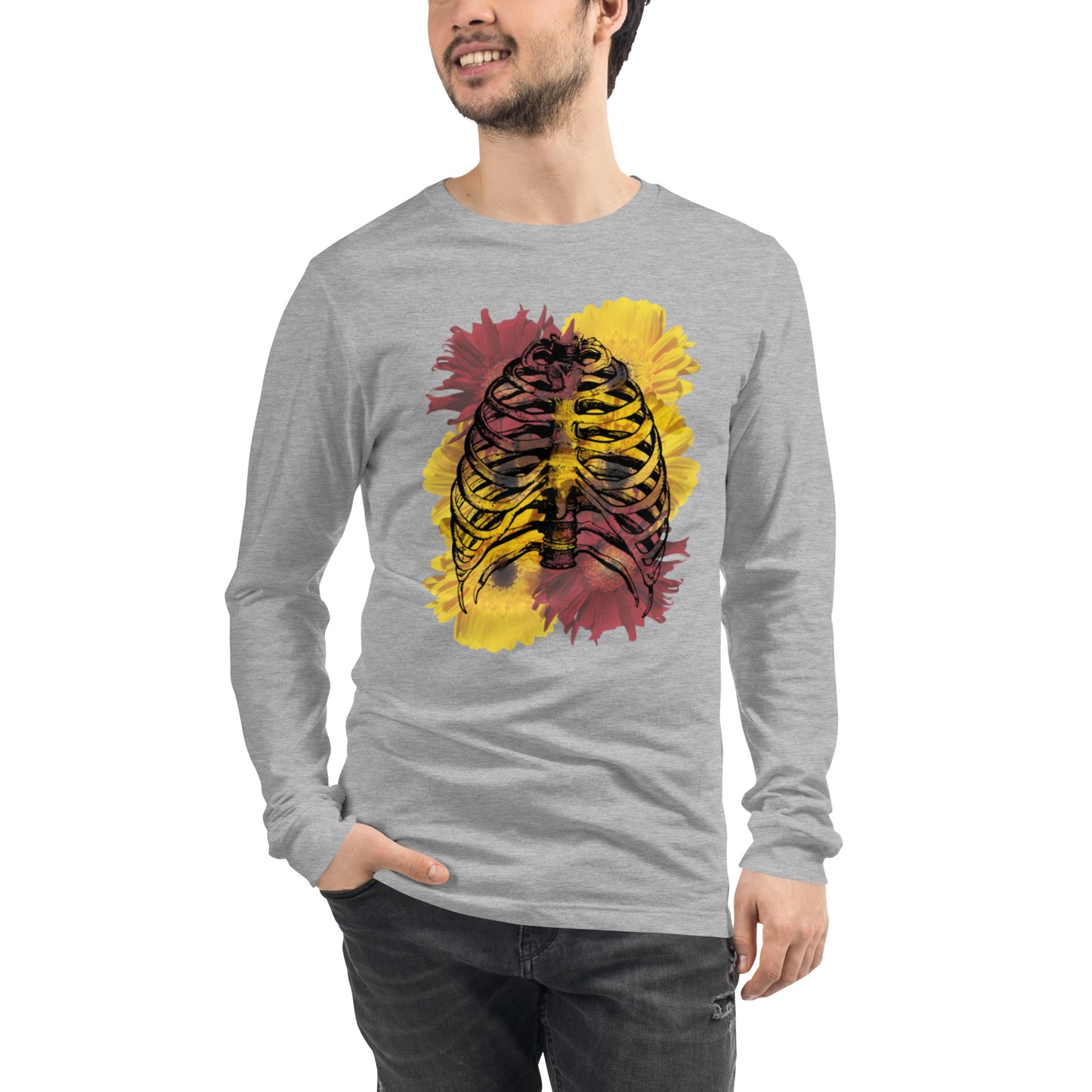 Love Eternal Daisy Lungs Unisex Long Sleeve Tee