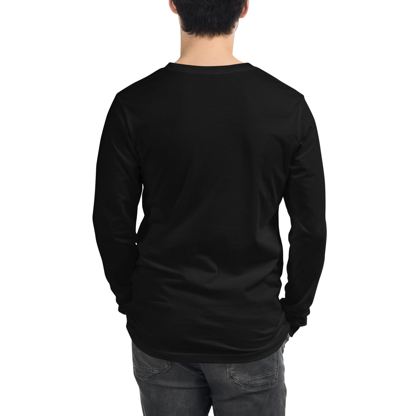 Love Eternal Rosy Skull Unisex Long Sleeve Tee