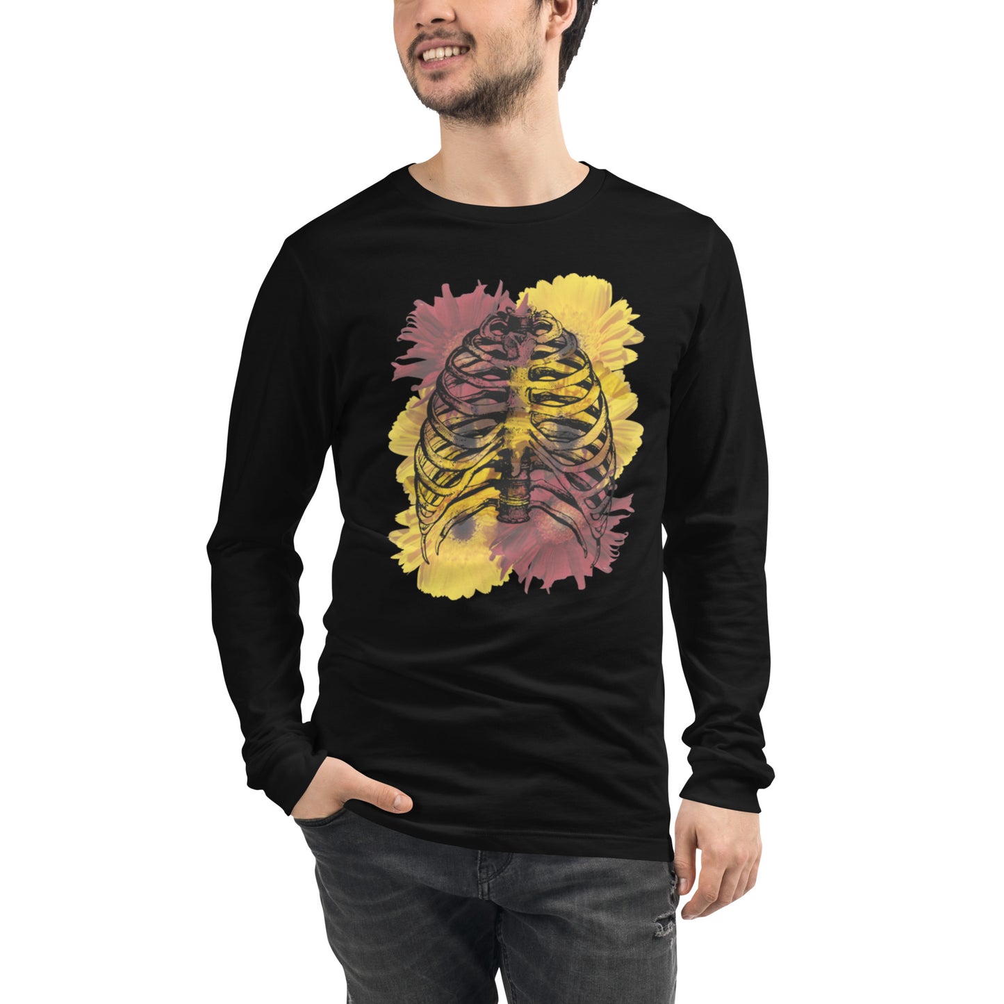 Love Eternal Daisy Lungs Unisex Long Sleeve Tee