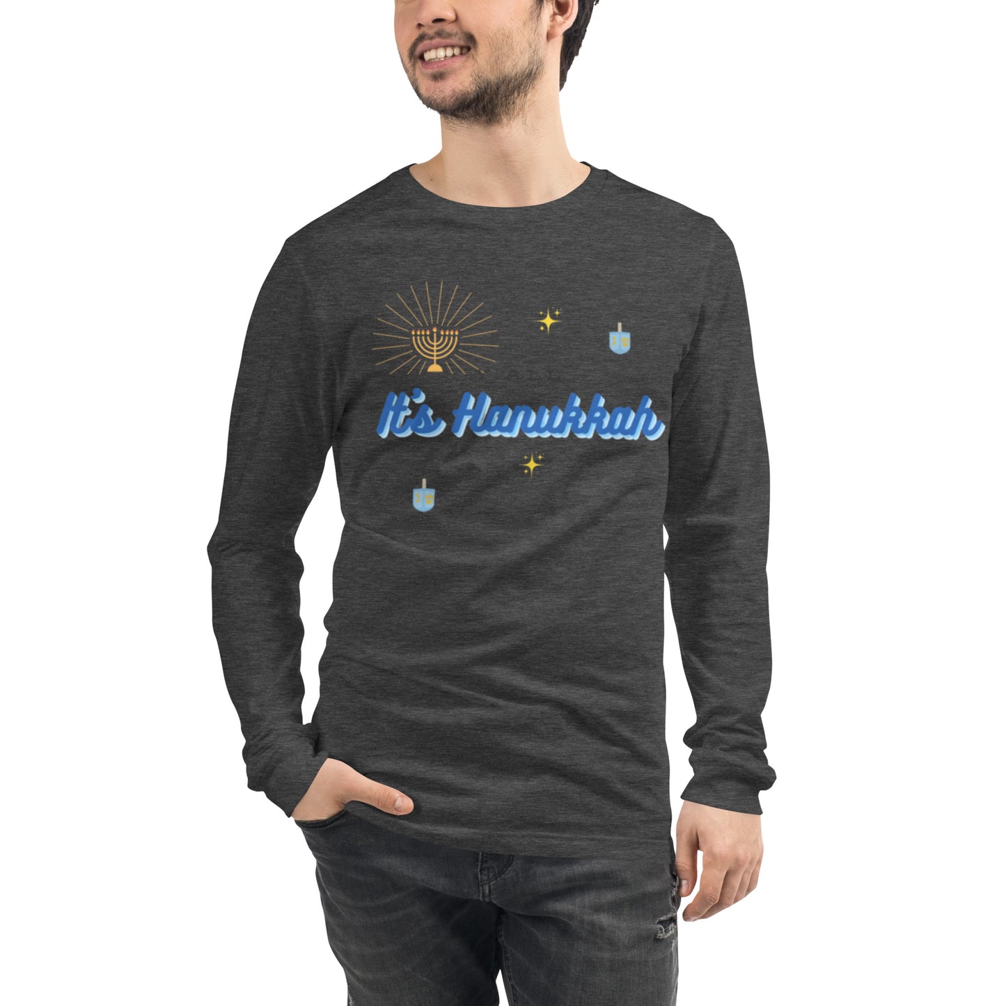 Y'all It's Hanukkah Unisex Long Sleeve Tee