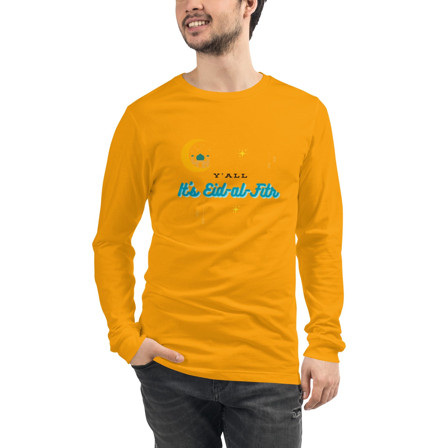 Y'all It's Eid-al-Fitr Unisex Long Sleeve Tee
