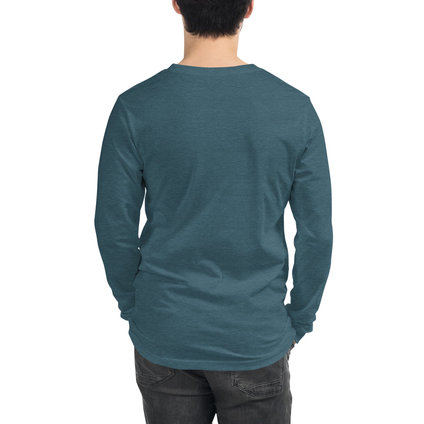 Love Eternal Rosy Skull Unisex Long Sleeve Tee
