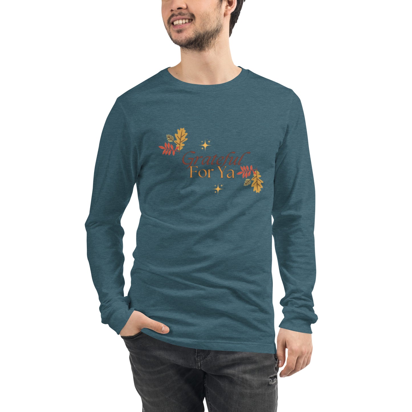 Grateful For Ya Unisex Long Sleeve Tee