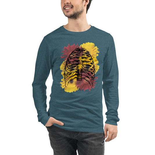 Love Eternal Daisy Lungs Unisex Long Sleeve Tee