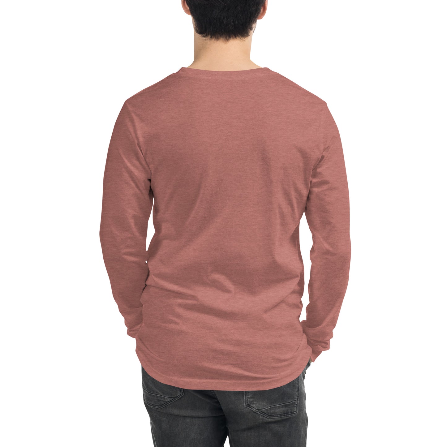 Love Eternal Rosy Skull Unisex Long Sleeve Tee
