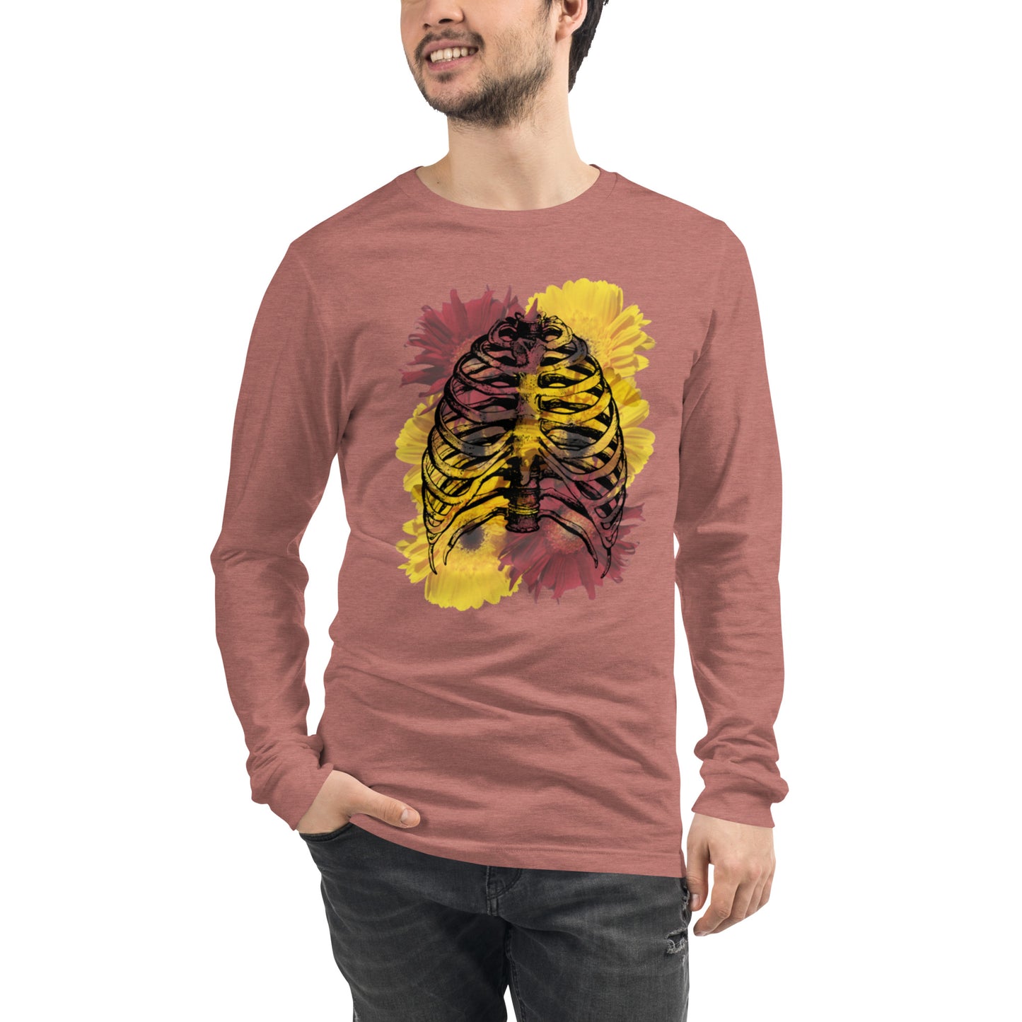 Love Eternal Daisy Lungs Unisex Long Sleeve Tee