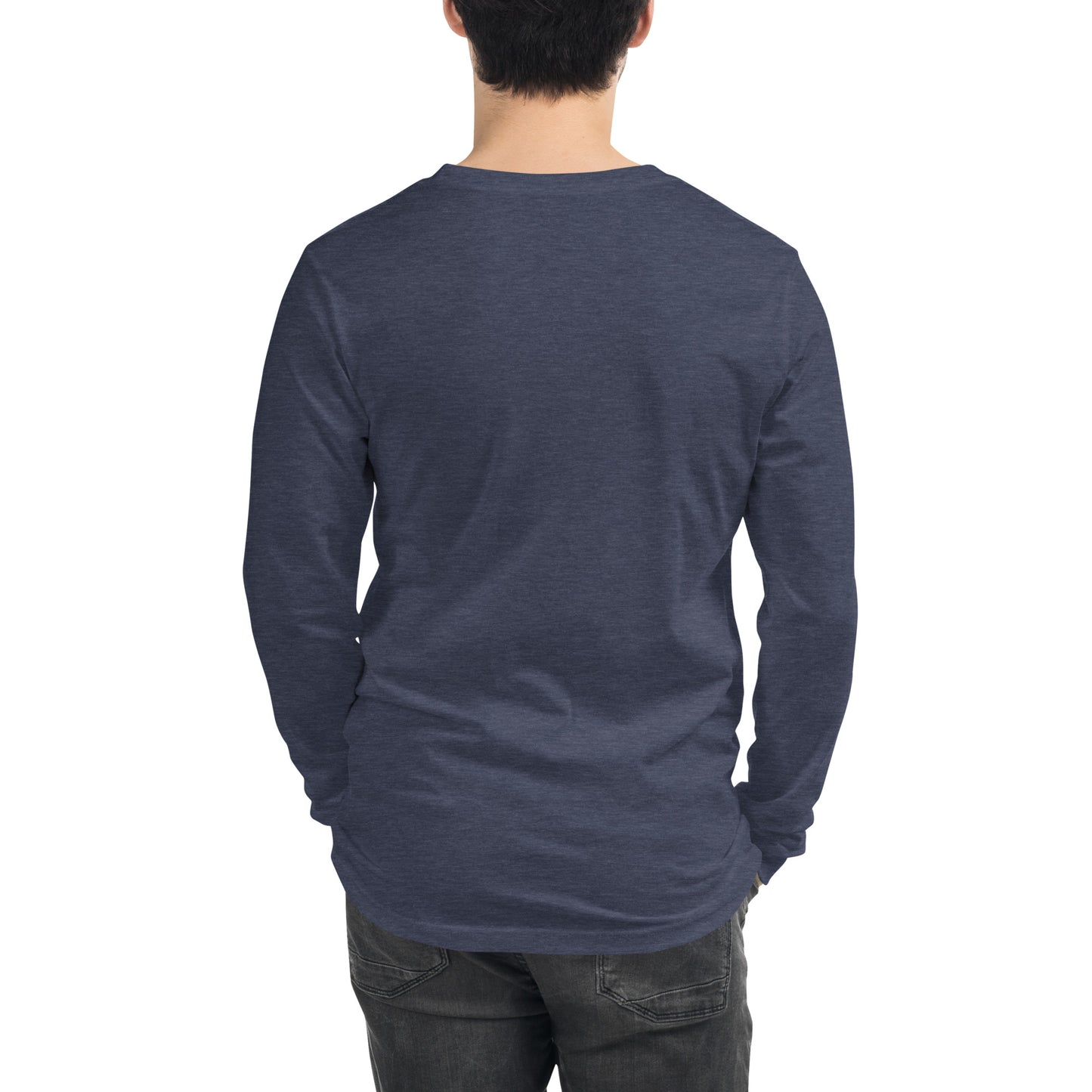 Love Eternal Rosy Skull Unisex Long Sleeve Tee