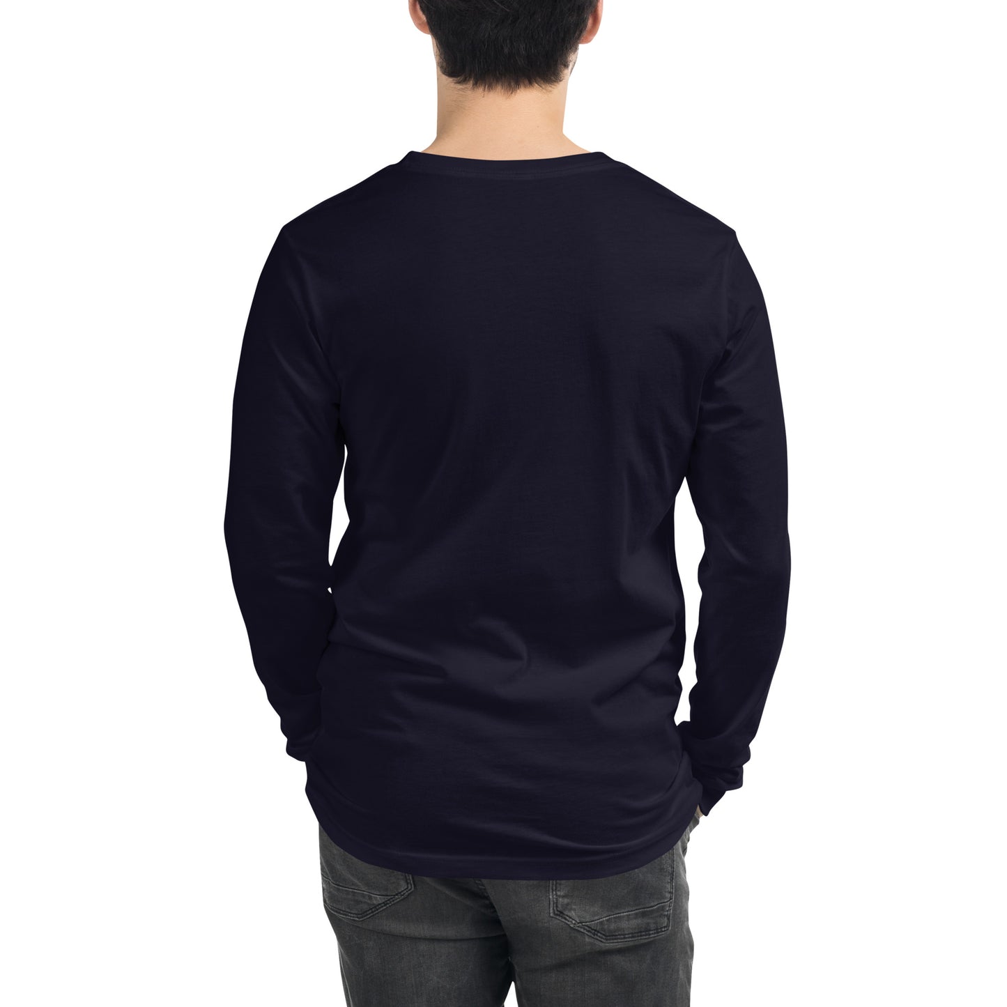 Love Eternal Rosy Skull Unisex Long Sleeve Tee