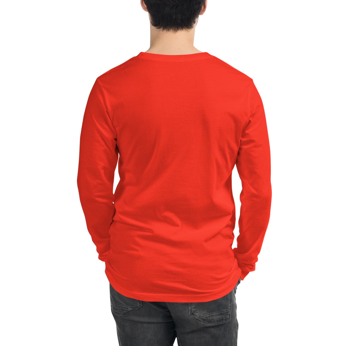 Love Eternal Rosy Skull Unisex Long Sleeve Tee