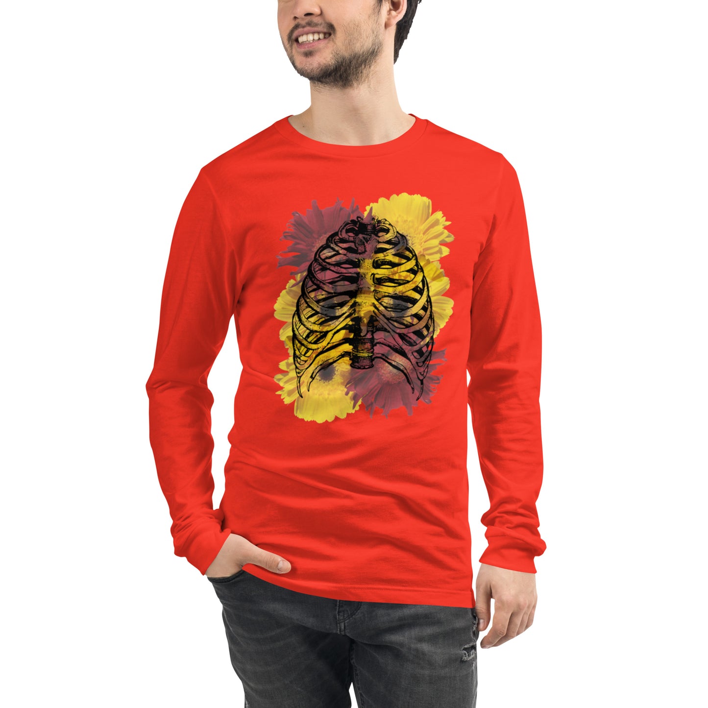 Love Eternal Daisy Lungs Unisex Long Sleeve Tee