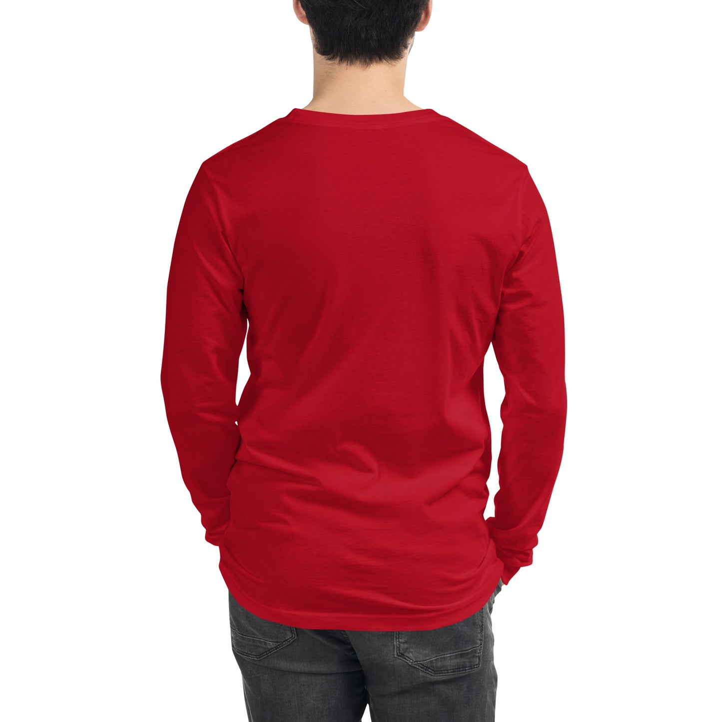 Love Eternal Rosy Skull Unisex Long Sleeve Tee
