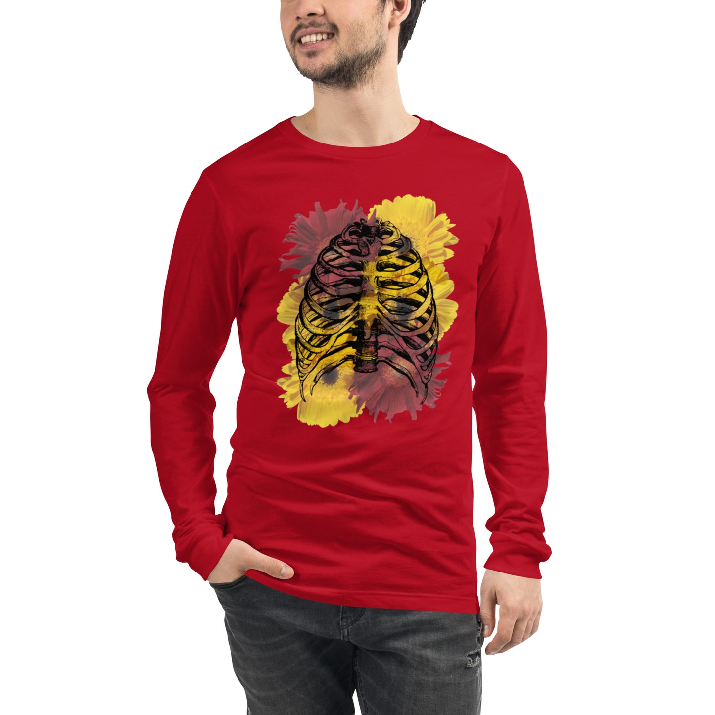 Love Eternal Daisy Lungs Unisex Long Sleeve Tee
